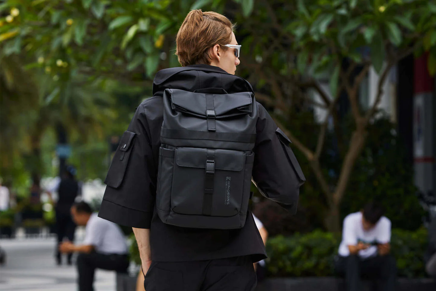 High Quality Kingsons 25L Urban Roll Top Weekender Backpack - KS3333W