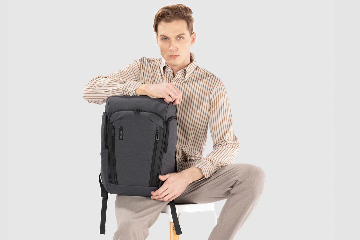Kingsons Daily Commute 15.6-inch Notebook Backpack Grey KS3337W