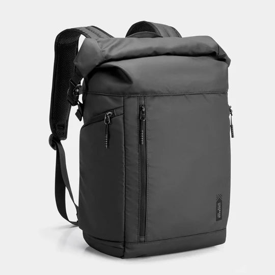 Kingsons KS3335W: Durable Water-Resistant Roll-Top Backpack for Commuting