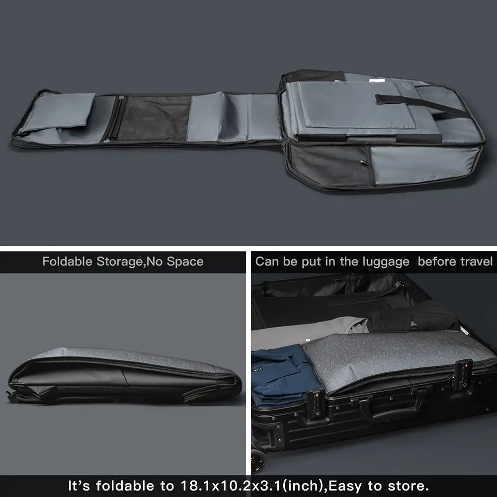 Kingsons Durable Casual Lightweight Waterproof Foldable ultra Slim Laptop Backpack Computer Laptop Bag for Men