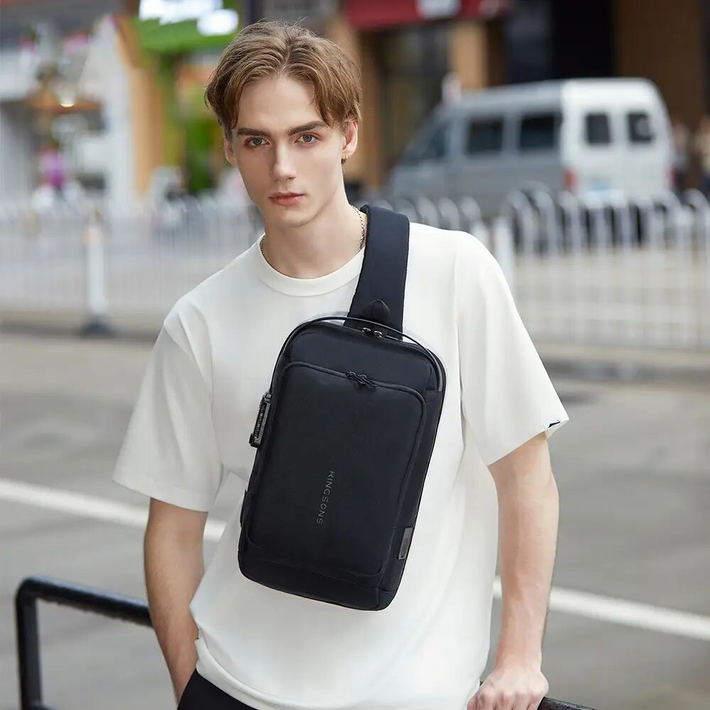 Kingsons Anti-theft Sling Bag - KS3331W
