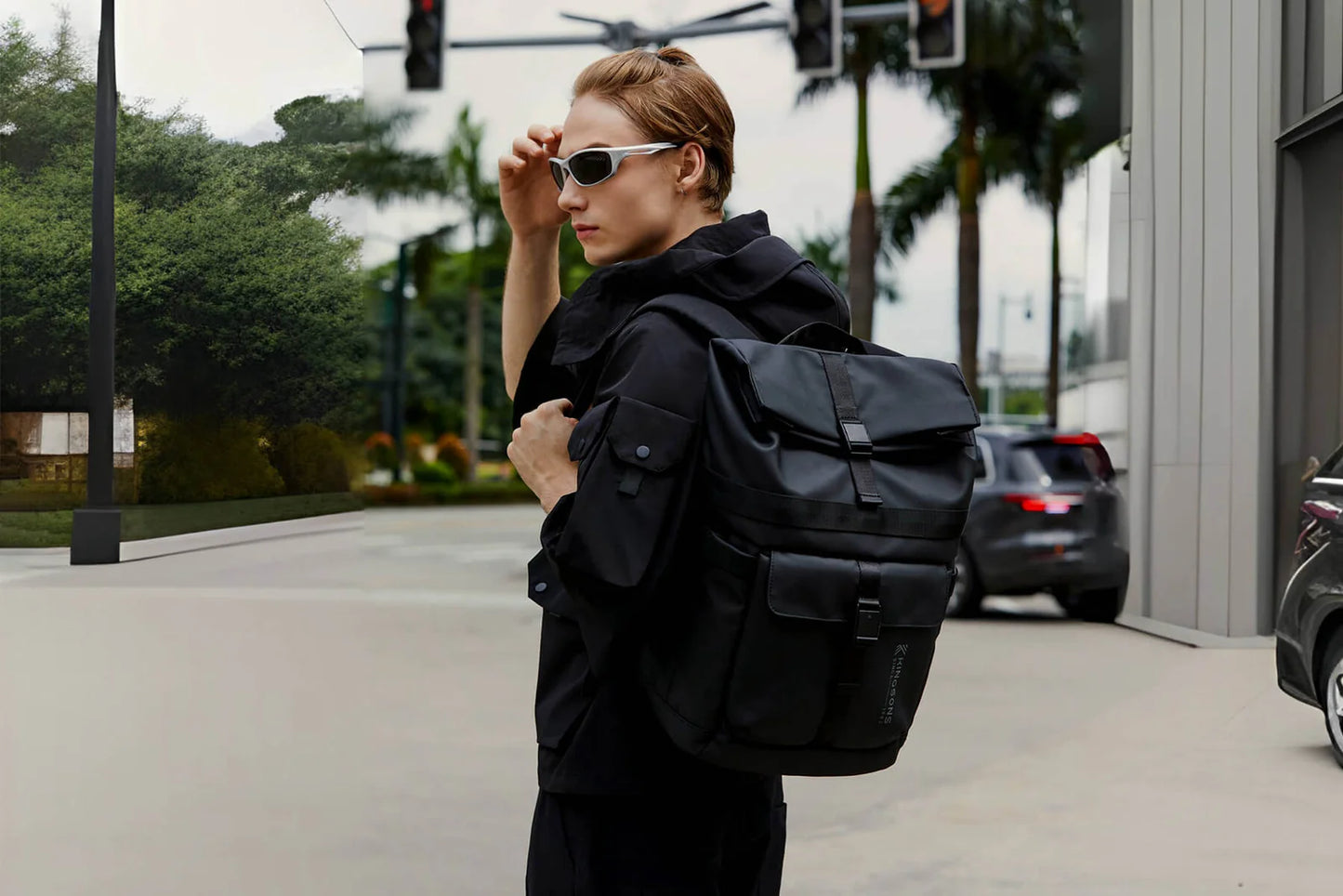 High Quality Kingsons 25L Urban Roll Top Weekender Backpack - KS3333W