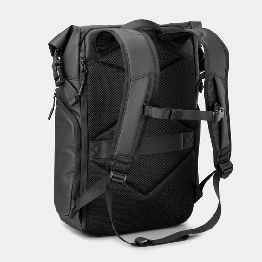 Kingsons KS3335W: Durable Water-Resistant Roll-Top Backpack for Commuting