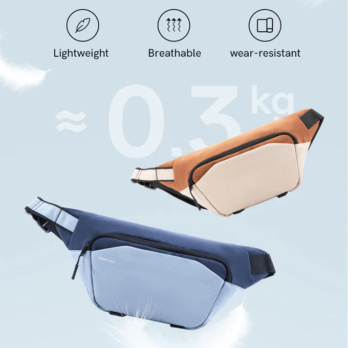 Kingsons Sling Bag Lightweight Chest Shoulder Sling Bag - KS3307W