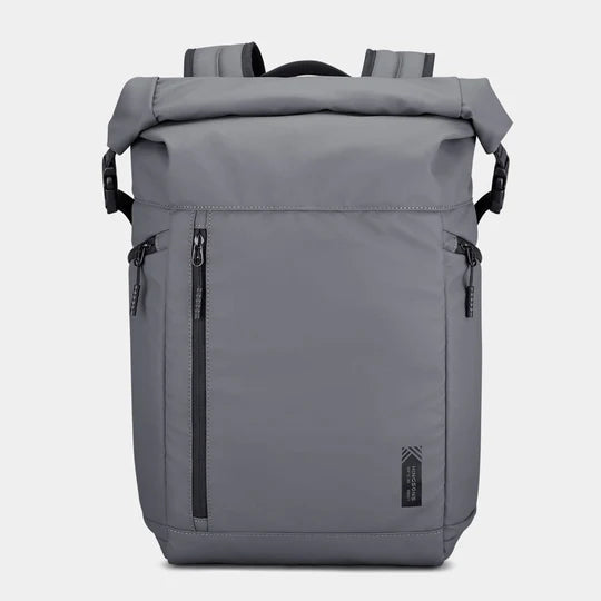 Kingsons KS3335W: Durable Water-Resistant Roll-Top Backpack for Commuting