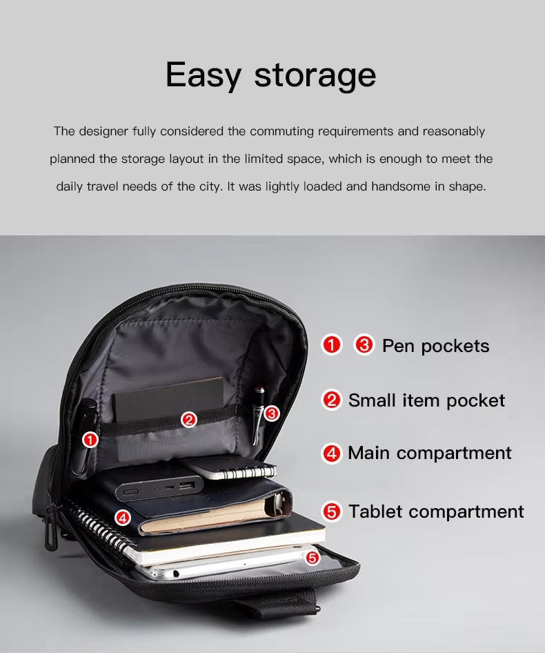 Kingsons KS3211W | 7-inch Sling Bag