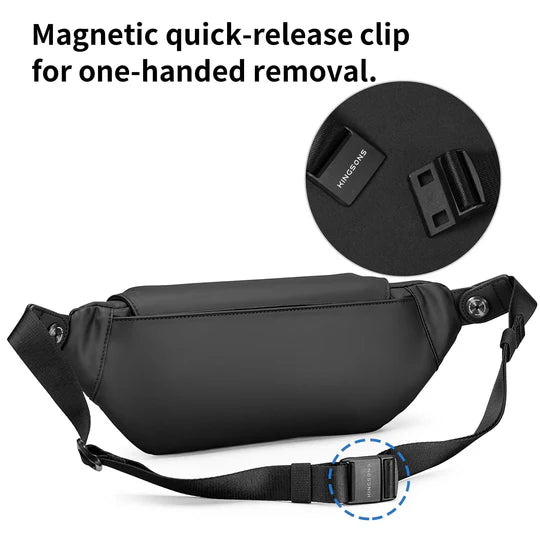 Kingsons Sling Bag Waterproof and Compact Hiking Tech Sling Bag - KS3248W
